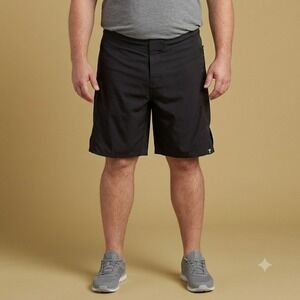 Revgear Krav Maga Worldwide MMA Fight‎ Shorts Men XXXL Black Grappling EUC